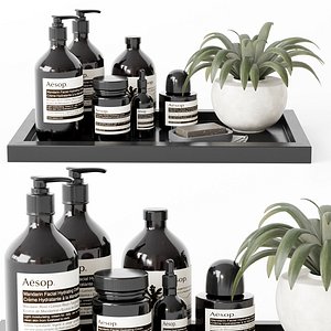 Bathroom Accessories 80 3D model