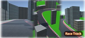 Low Poly Race Track