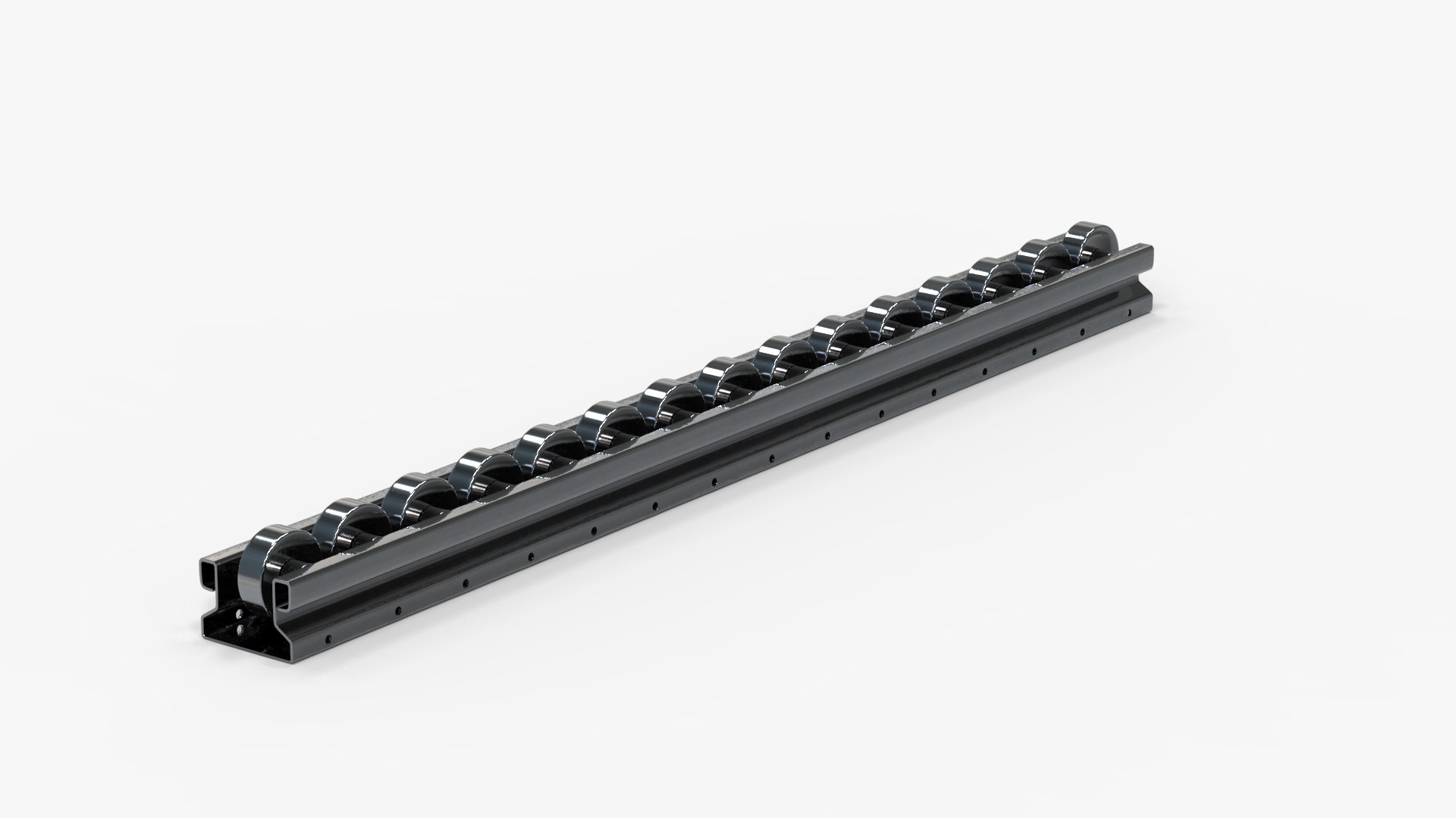 Aluminum Roller Track Model - TurboSquid 2377577