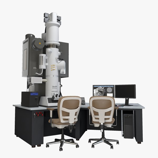 RoschVault Electron Microscope PBR game ready model