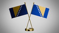 Table Flag of Bosnia and Herzegovina