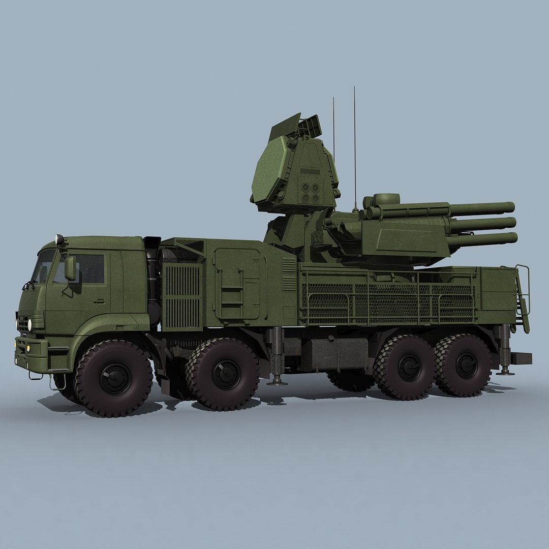 pantsir-s1 sa-22 3d model