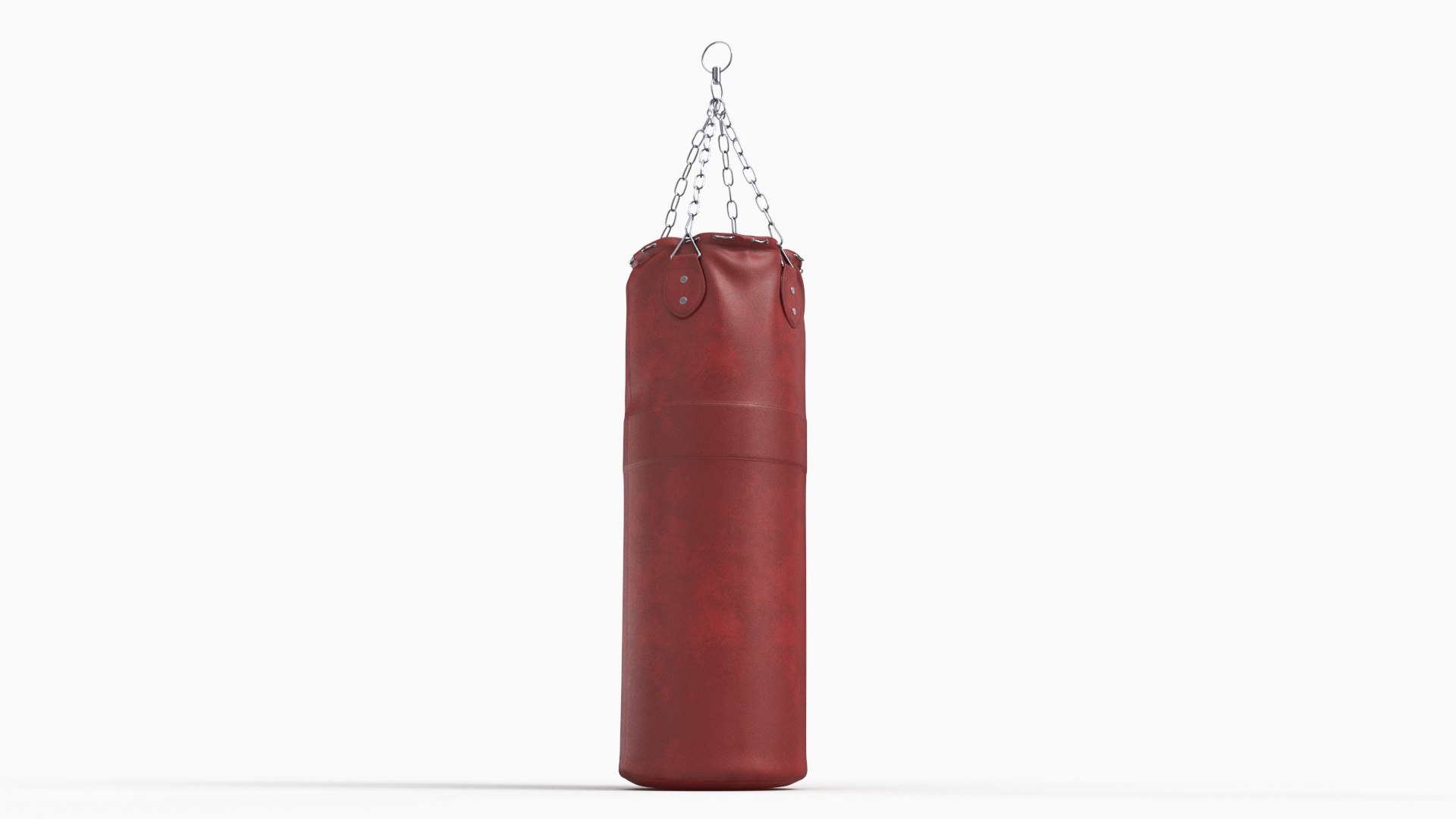 3D Punching Bag Red TurboSquid 1949571