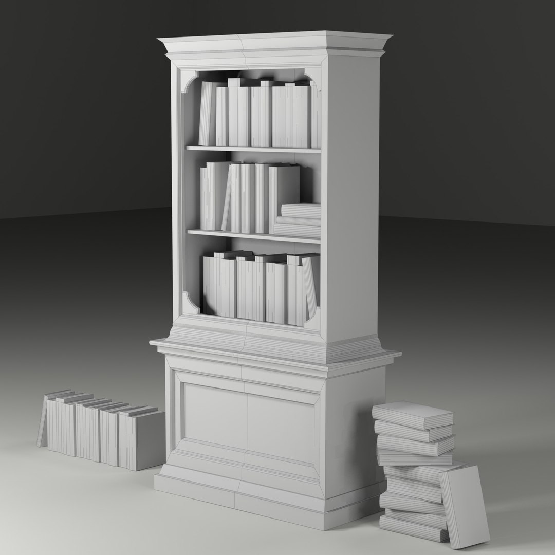 3D bookcase books model https://p.turbosquid.com/ts-thumb/tZ/6I71FN/vQiCC4Uo/bookcaserender7_wireframe/jpg/1586698565/1920x1080/fit_q87/59bb70ab06d5e482c30cccfd6968be7e7970edc1/bookcaserender7_wireframe.jpg