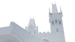 3D prague towers model