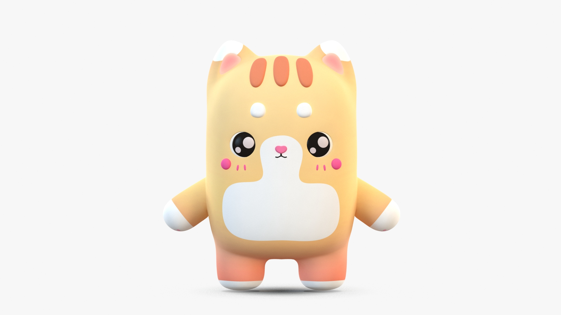 3D Cartoon Cute Cat Animals Pack Collection Model - TurboSquid 1809025