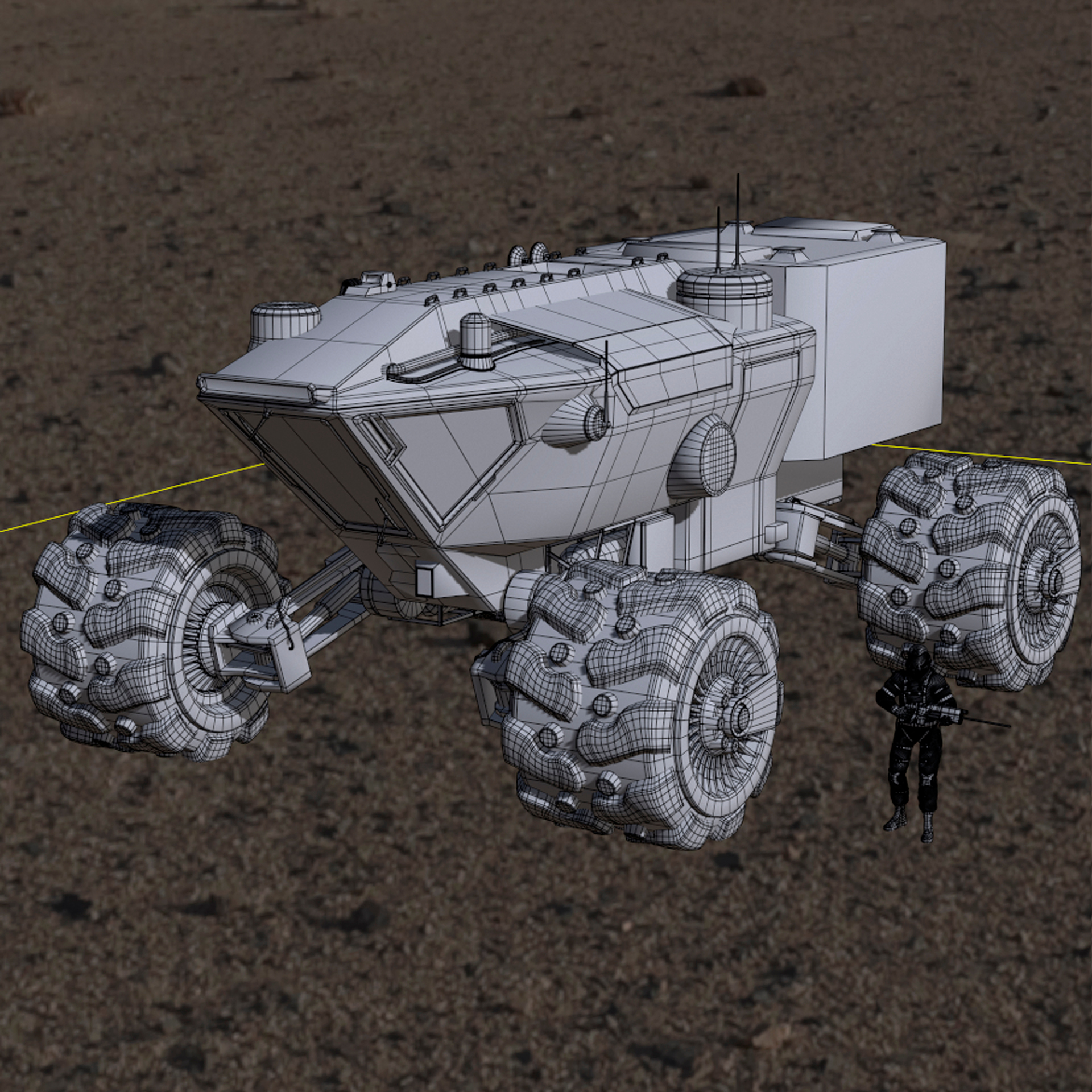 modelo 3d MARS ROVER - TurboSquid 1770586