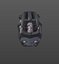 Robot Low Poly Head