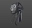 Robot Low Poly Head