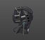Robot Low Poly Head