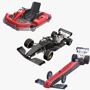 Racing Cars Collection model
