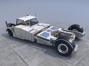 3D model towbarless aircraft tractors tpx-200-s