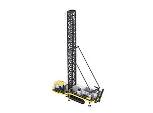 3D Drill Rig Mining 250XPC