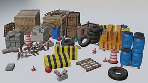 Construction Site props