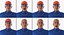 Baseball Player Rigged Generic 4