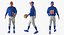 Baseball Player Rigged Generic 4