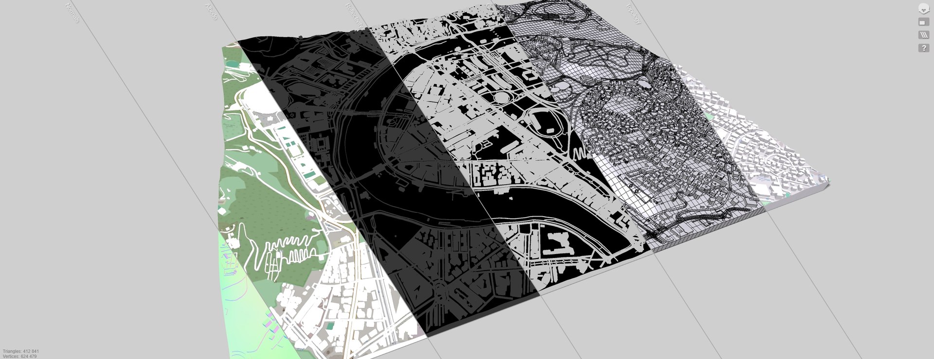 3D Cityscape Rome Italy - TurboSquid 2327977