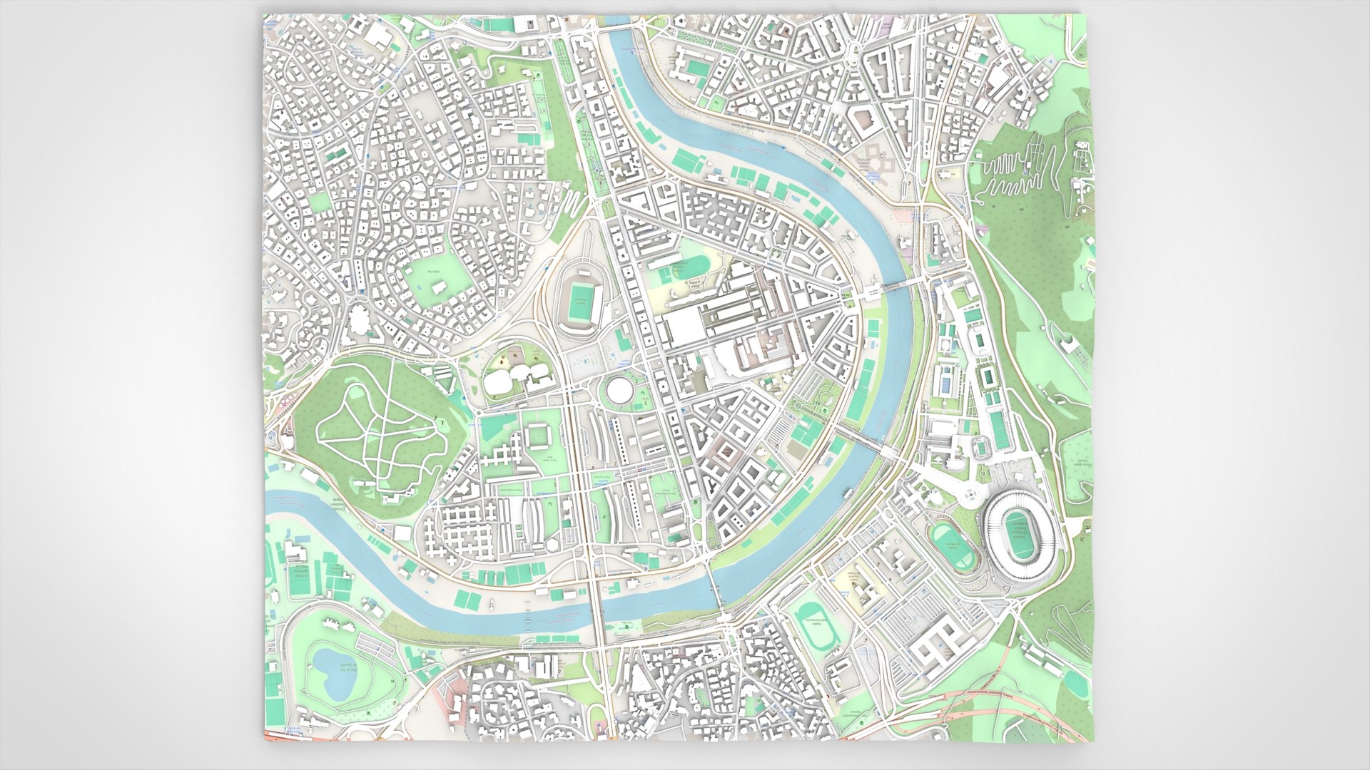 3D Cityscape Rome Italy - TurboSquid 2327977