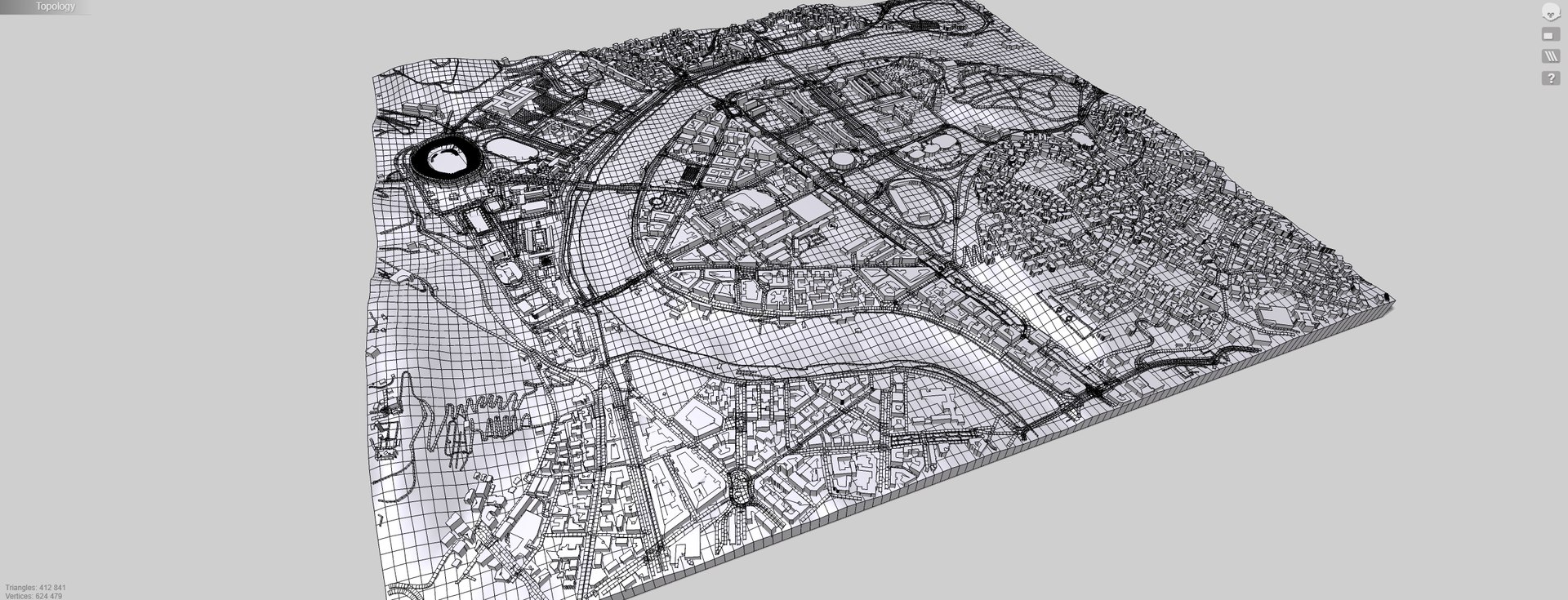 3D Cityscape Rome Italy - TurboSquid 2327977