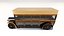 Modello 3D di autobus d'epoca Low Poly UV e materiale