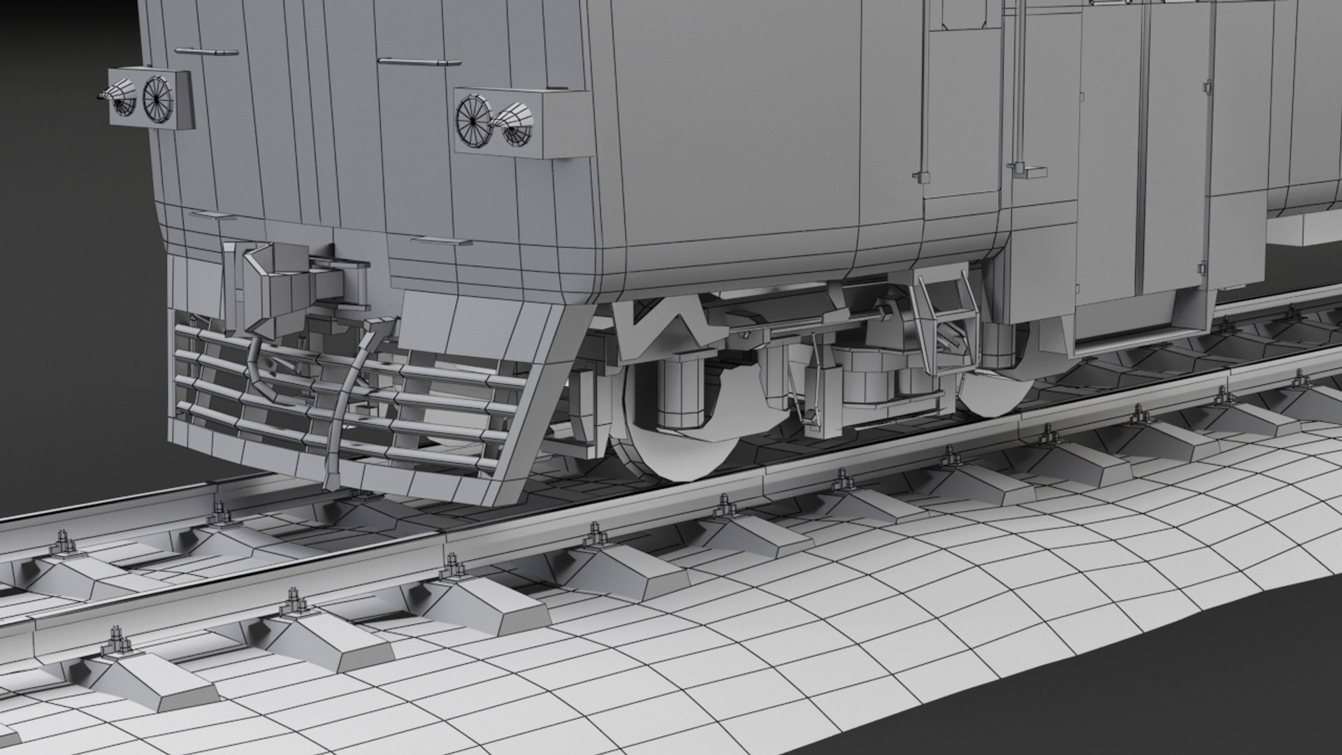 Train M62 Locomotive Model - TurboSquid 1352475