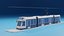 Tramway de dessin animé LowPoly