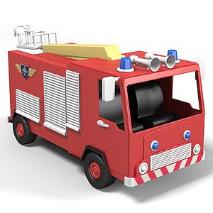 3d truck car toy