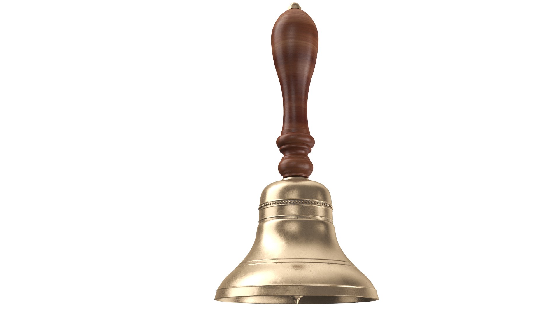 Real Hand Bell Model - TurboSquid 1623580