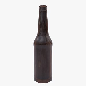 Old Dirty Beer Bottle