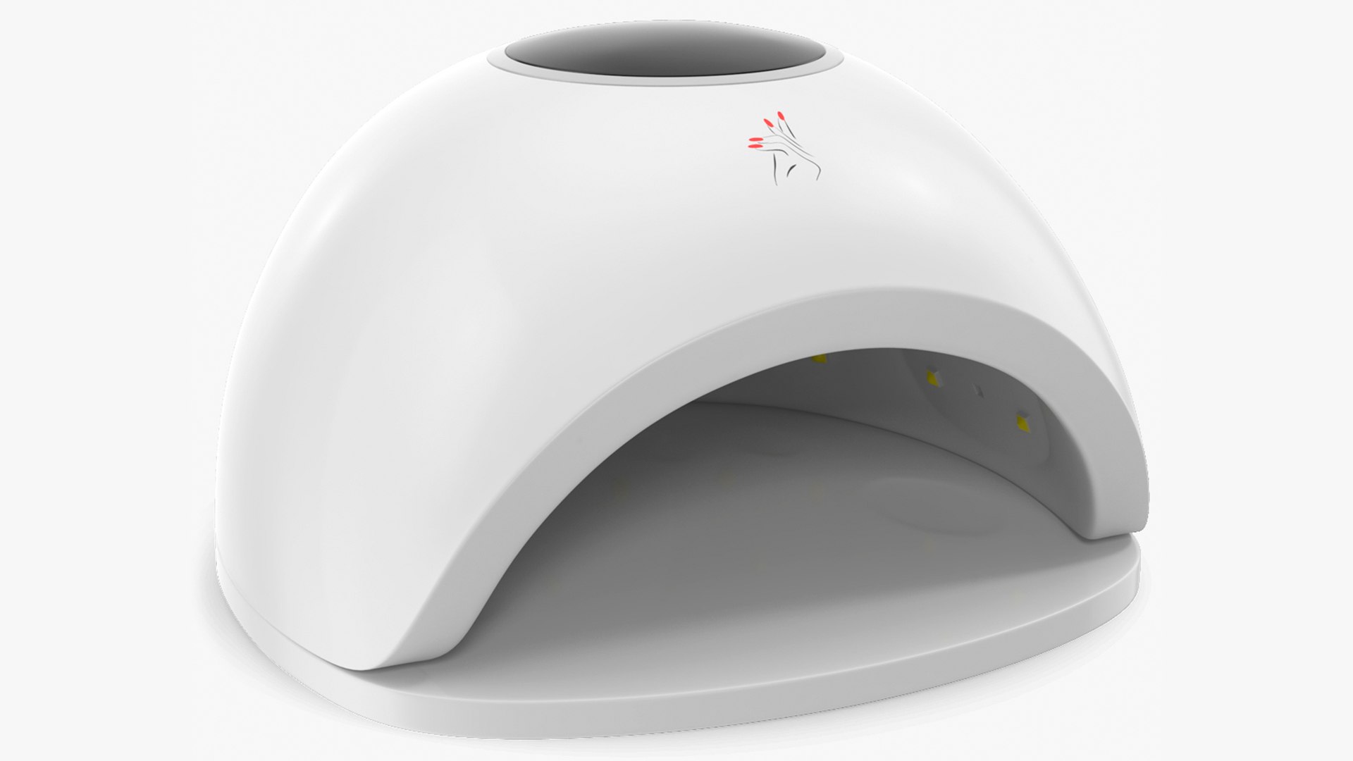 Nail Lamp Off State 3D model preview