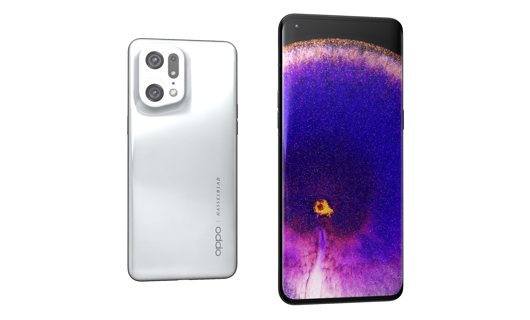 3D Model OPPO Find X5 Pro White - TurboSquid 2156879