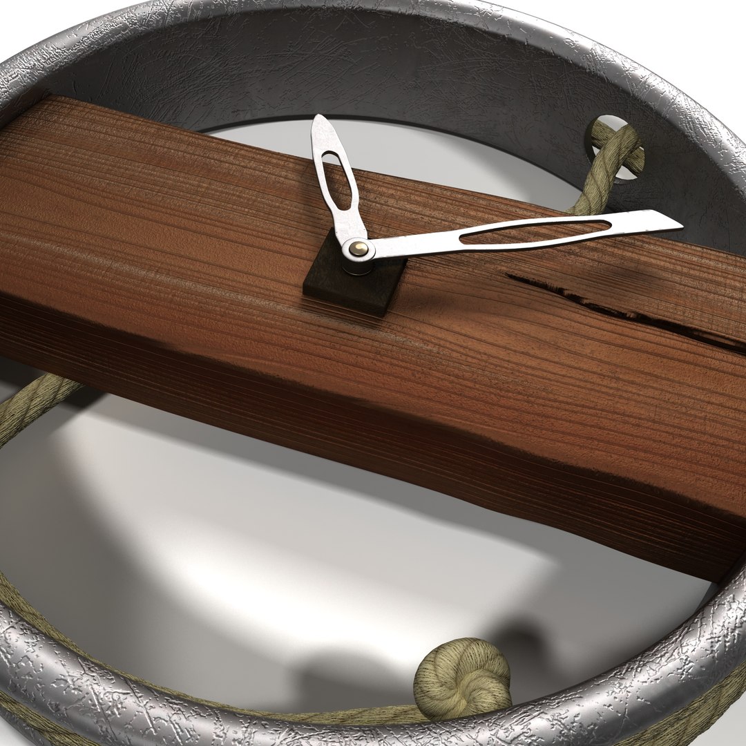 3d Model Clock Rope