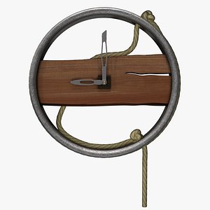 3d model clock rope