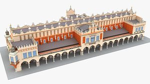 Rynek Glowny Krakow Poland 3D model