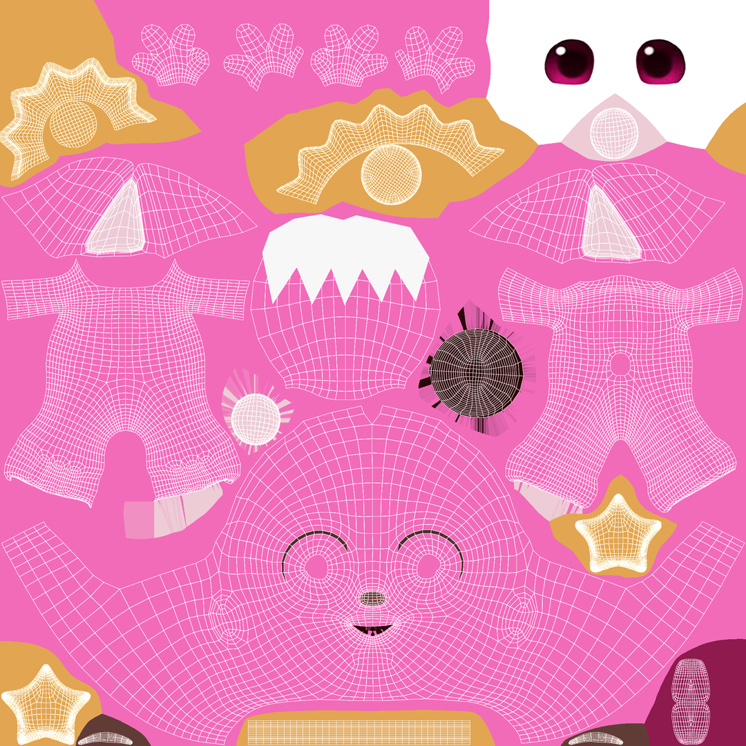 Pinkfong 3D-Modell - TurboSquid 1860032