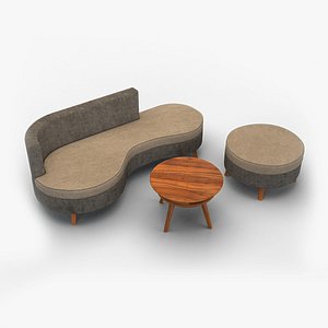 SOFA SET 03 3D model