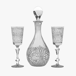 Crystal Decanter Set