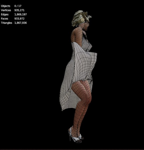 Marilyn Monroe model - TurboSquid 1940079