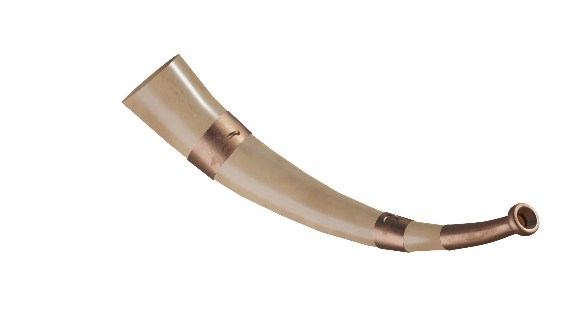 3D model VIKING WAR HORN - TurboSquid 1862594