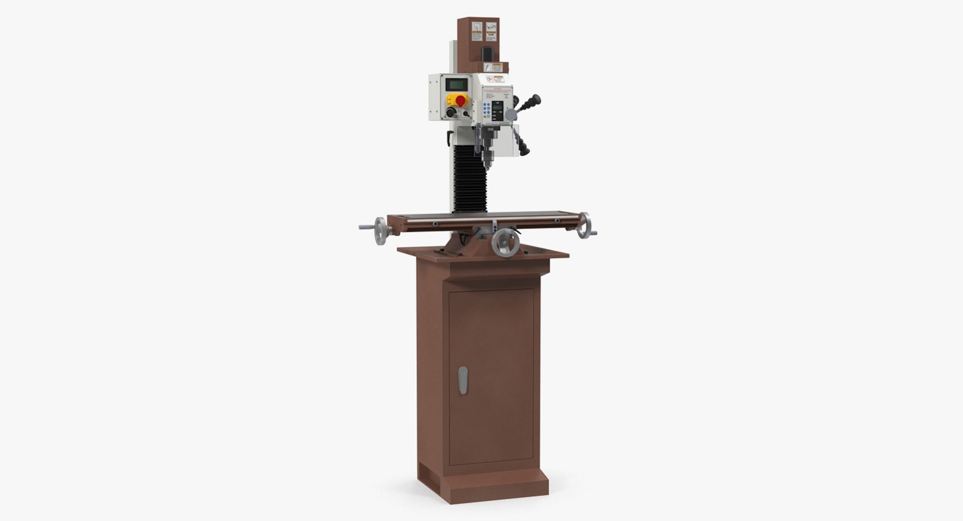 Heavy Duty Drilling Machine Generic 3D Model 3D model preview