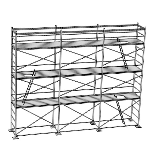 3d 3ds scaffolding