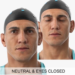 Mike Clean Scans Eyes Neutral and Eyes closed Collection