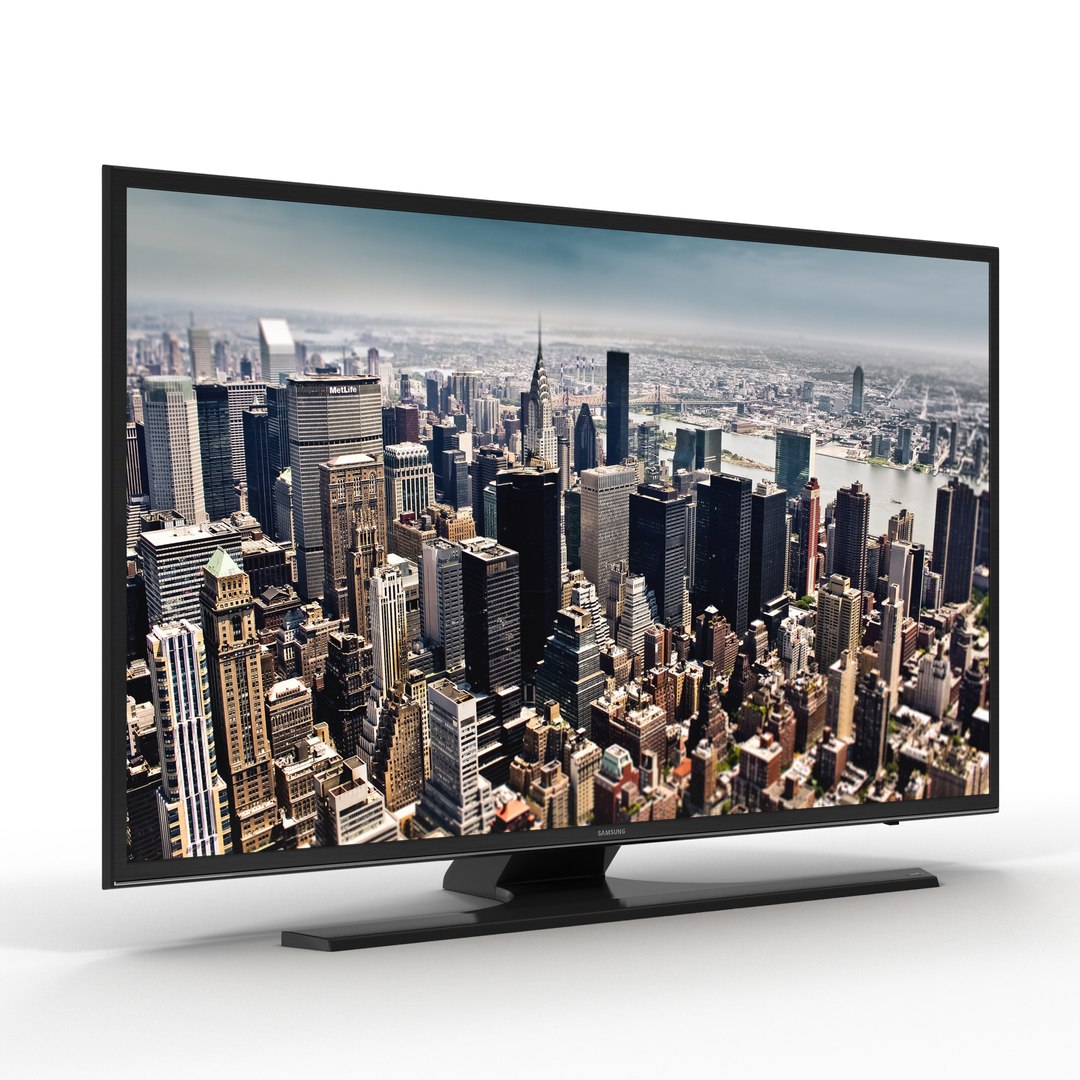 Samsung 4K UHD JU6500 Series Smart TV 40 inch 3D model preview