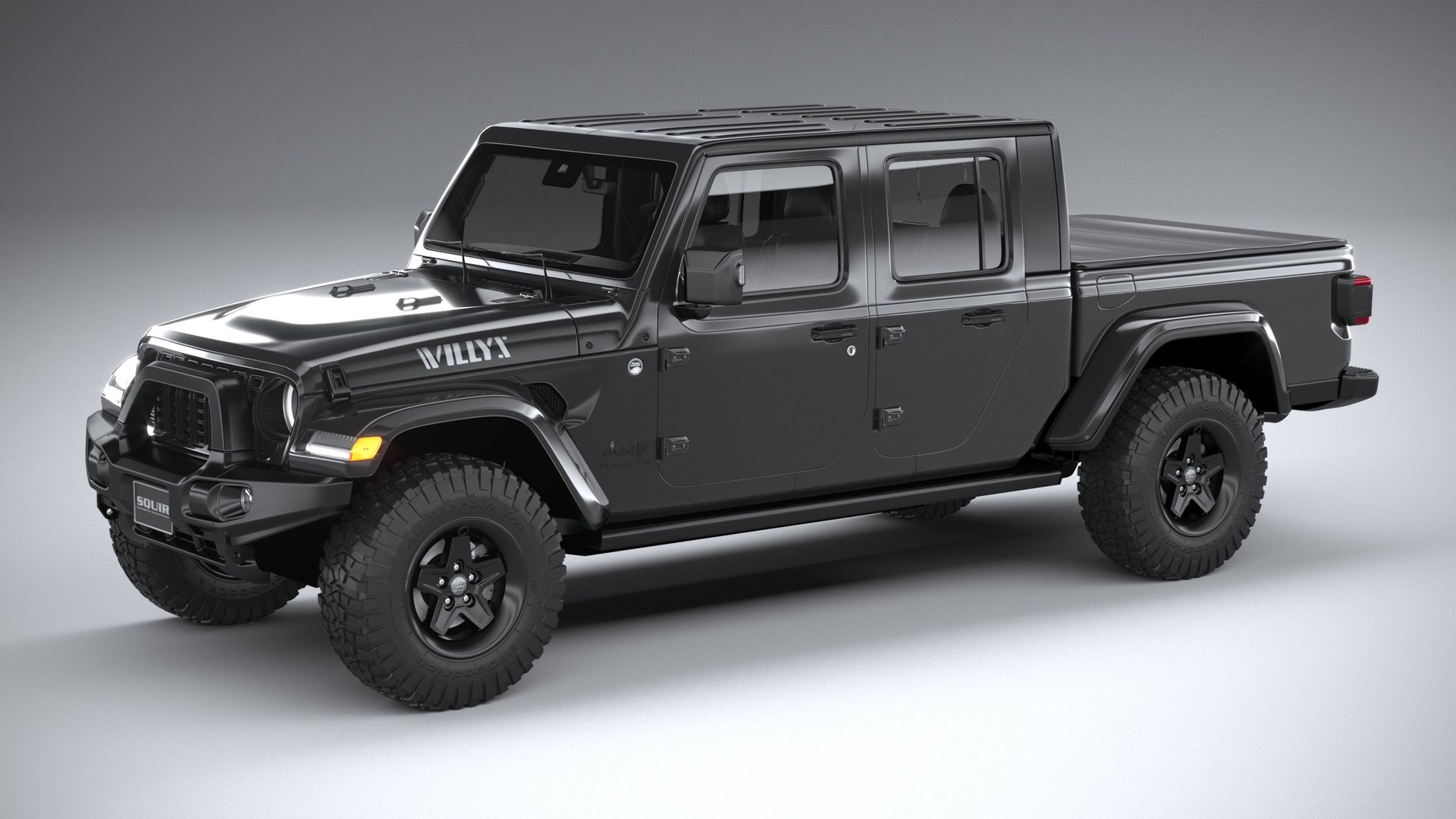 Jeep Willys 3d model