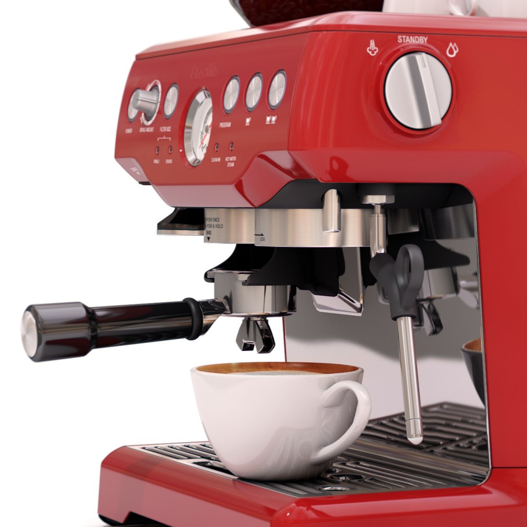 コーヒーメーカー・エスプレッソマシン Breville Barista Cranberry