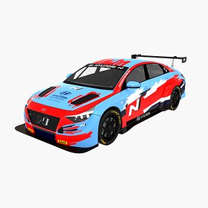 Hyundai Elantra N TCR Lukoil Racing Team