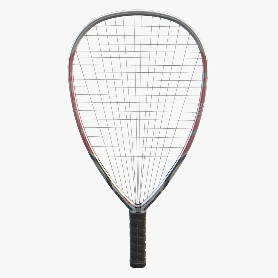 3d Racquetball Racquet Model