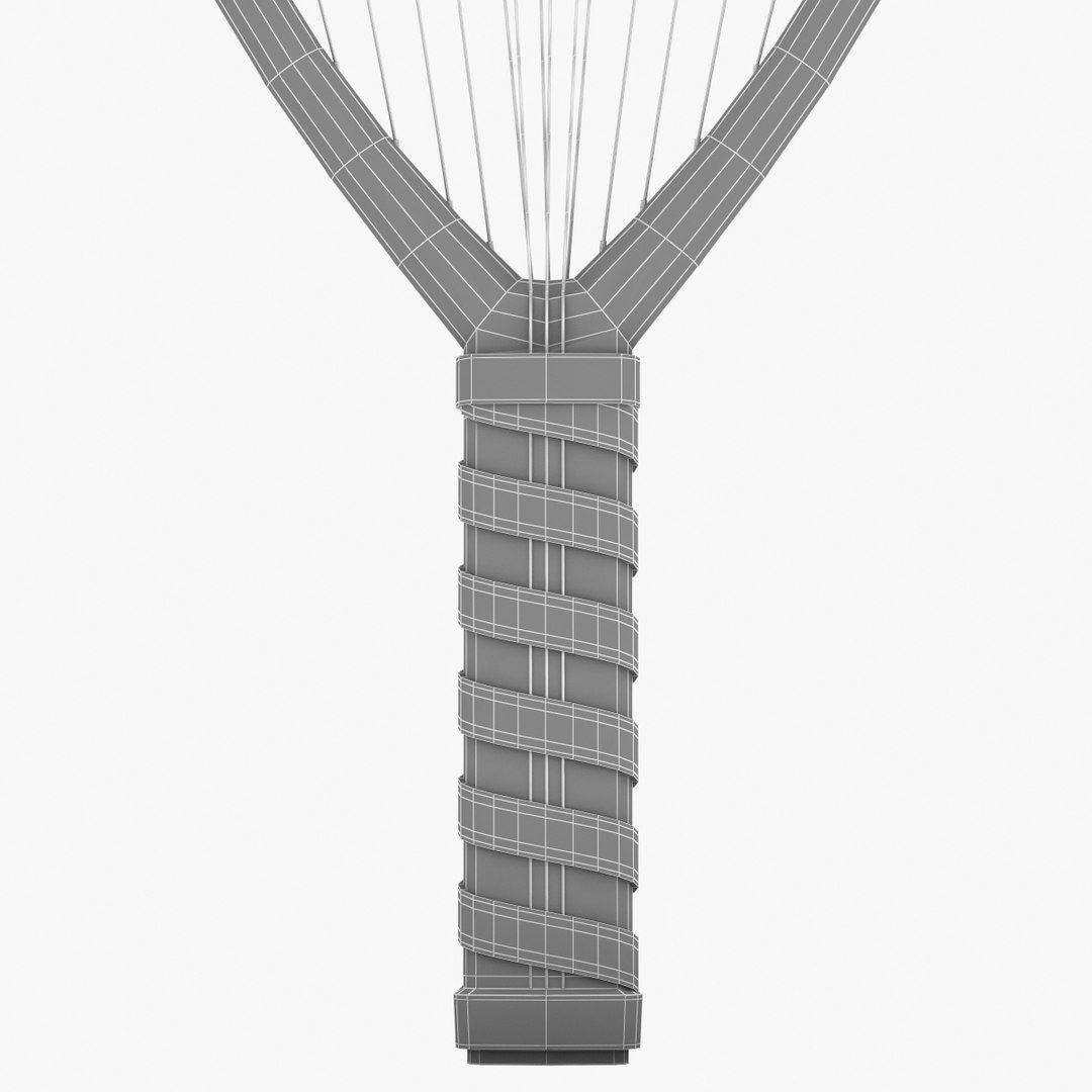 3d Racquetball Racquet Model