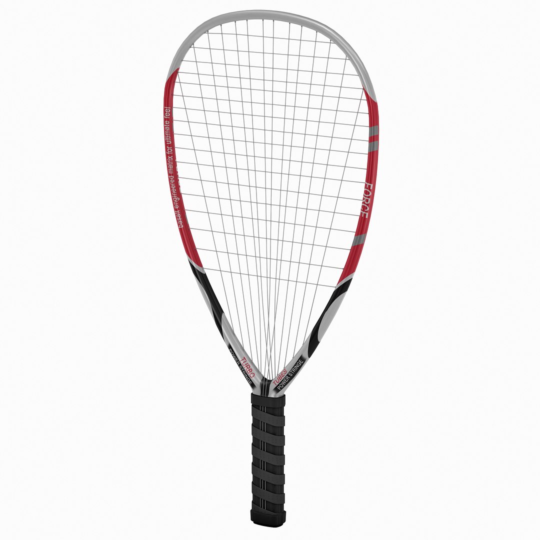 3d Racquetball Racquet Model