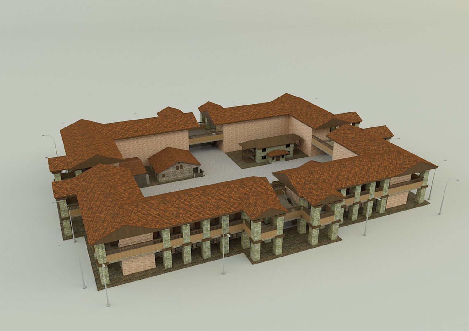 3D Passenger Hotel Model - TurboSquid 2144769